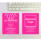 Zakelijk Black Friday Sale op Pink Flyer