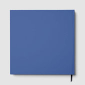 Zakelijk Blauw Gastenboek – Aanpasbaar (Achterkant)