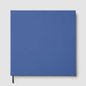 Zakelijk Blauw Gastenboek – Aanpasbaar (Voorkant)