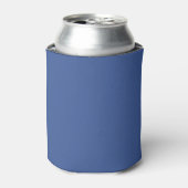 Zakelijk blauwe aangepaste blikjeskoeler (Blikje Voorkant)