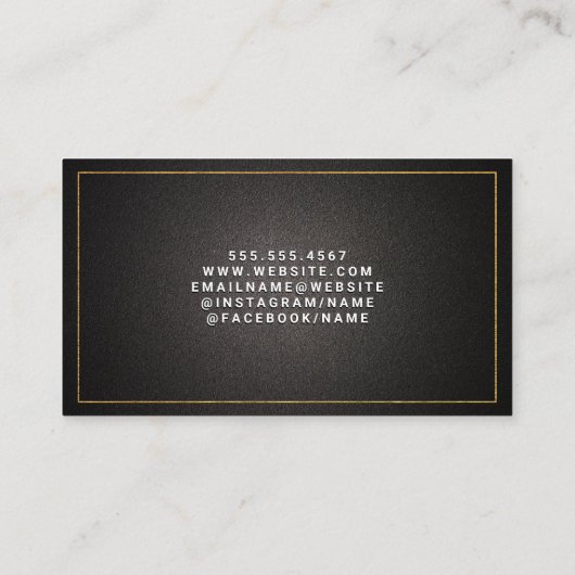 Zakelijk | Bouw Vastgoed Visitekaartje (Achterkant)