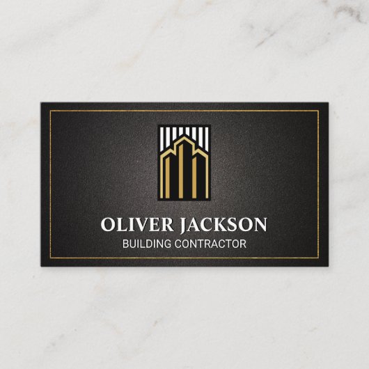 Zakelijk | Bouw Vastgoed Visitekaartje (Voorkant)