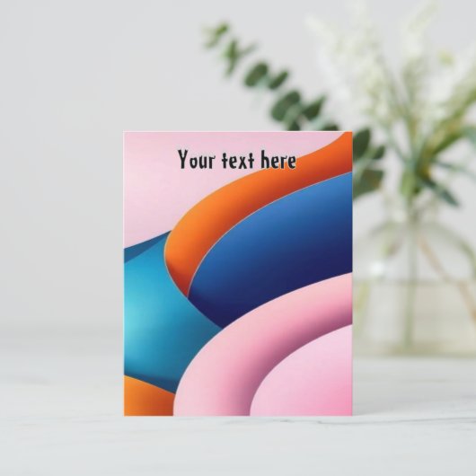 zakelijk briefpapier (Staand voorkant)