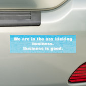 Zakelijk Bumpersticker (Op auto)