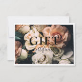ZAKELIJK Cadeaubon | Modern | Bloemig | (Voorkant)