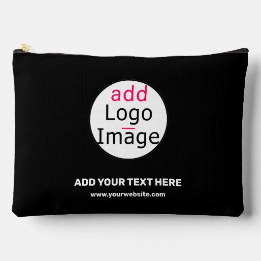 Zakelijk Chique Zwart Minimaal  Etui (Voorkant)