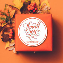 Zakelijk Corporate Bedankt Red | Logo toevoegen