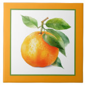 Zakelijk Crafting Home Fruit sinaasappel Tegeltje (Voorkant)