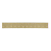 Zakelijk Elegant Professioneel Antiek Goud Logo Grosgrain Lint (Voorkant)