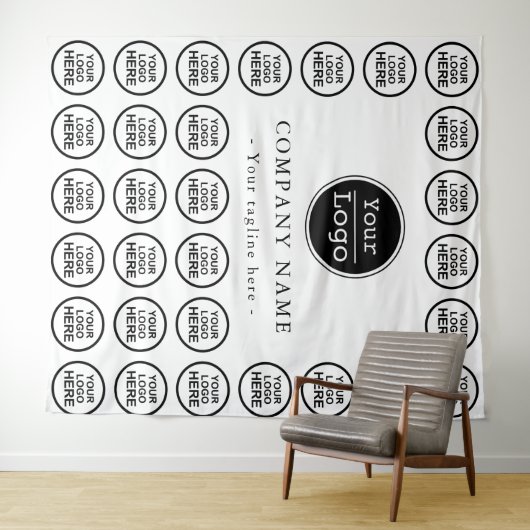 Zakelijk evenement Corporate Party Tapestry Wandkleed (In Situ (horizontaal))