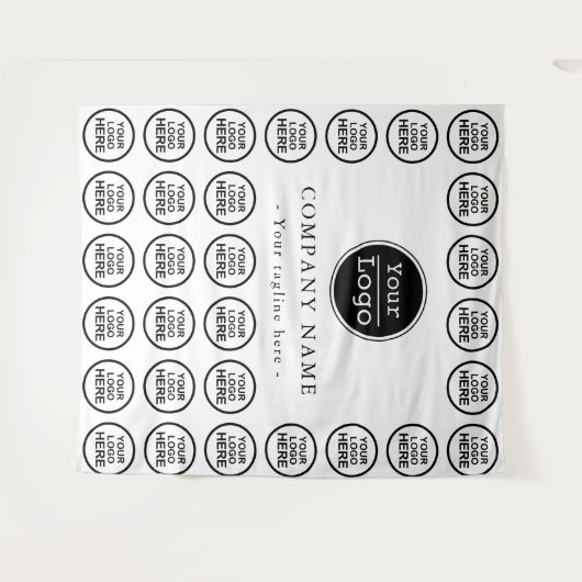 Zakelijk evenement Corporate Party Tapestry Wandkleed (Voorkant (horizontaal))