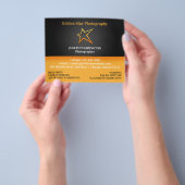 Zakelijk Flyer Sjabloon met Eigen Logo Modern Desi (Hand)