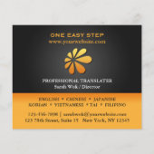 Zakelijk Flyer Sjabloon met Eigen Logo Modern Ontw (Achterkant)