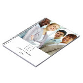 Zakelijk foto logo witte team notitieboek (Linkerzijde)