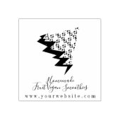 Zakelijk Fruit Smoothie Watermeloen Logo Rubberstempel (Afrduk)