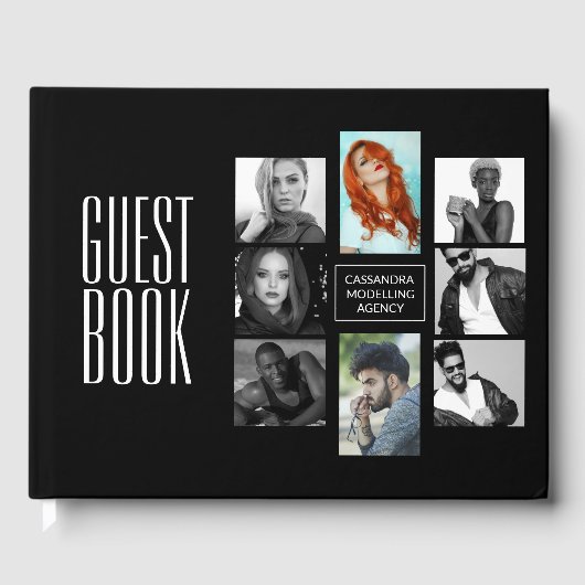 Zakelijk gastenboek 8 foto lancering opening (Voorkant)