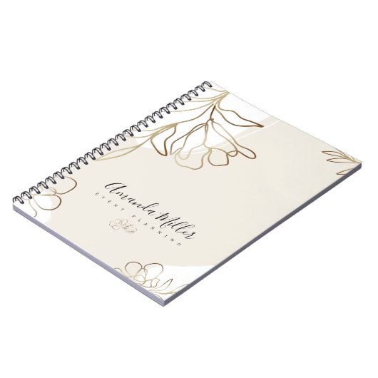 Zakelijk gepersonaliseerd Notitieboek voor de plan (Linkerzijde)