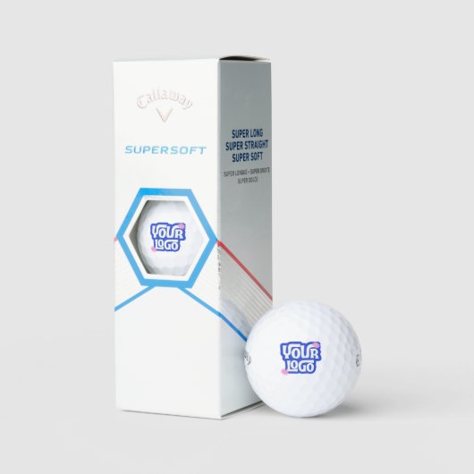 Zakelijk geschenk van bedrijf met eigen logo golfballen (Verpakking)