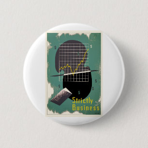 Zakelijk gesproken ronde button 5,7 cm