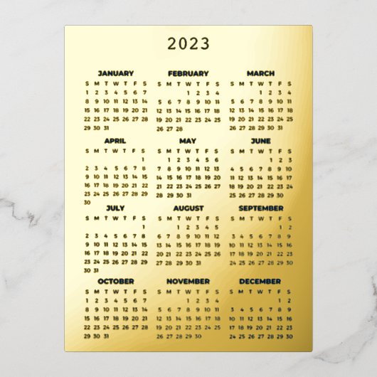 Zakelijk goud, luxe, elegante agenda folie uitnodiging briefkaart (Voorkant)