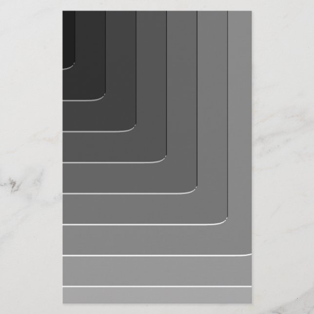Zakelijk grijs monochroom (Voorkant)
