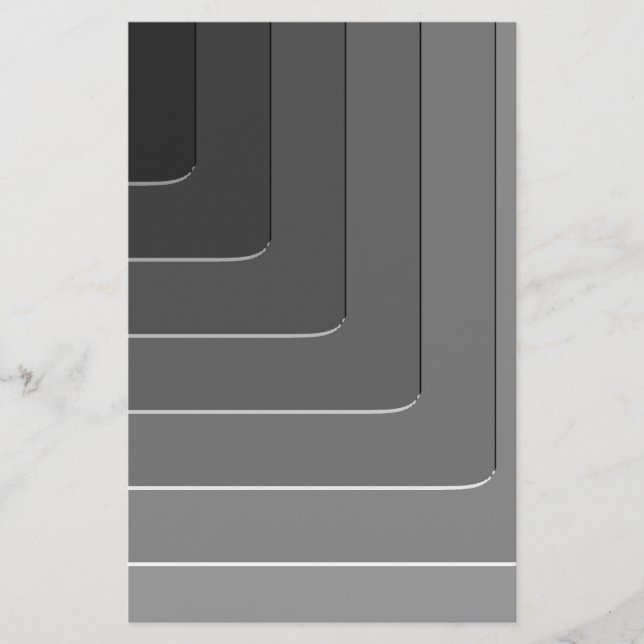 Zakelijk grijs monochroom (Voorkant)