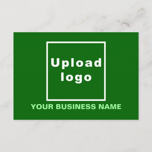 Zakelijk Halloween Klein Groen Vlak Wenskaart Kaart (Achterkant)