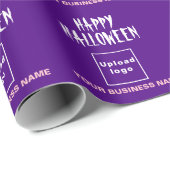 Zakelijk Halloween Paarse inpakpapier (Rol Hoek)