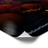 Zakelijk Halloween Party Sale Promotioneel Poster (Hoek)