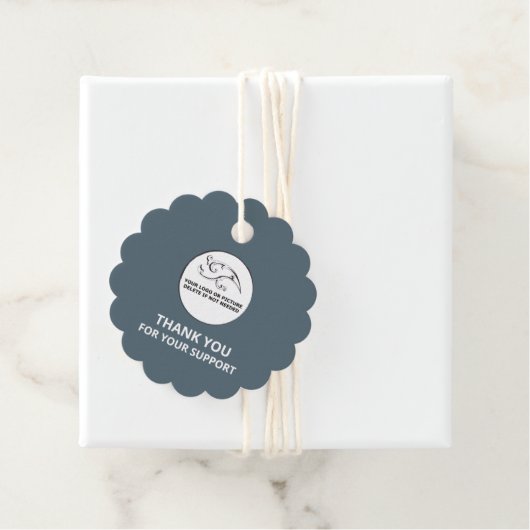 Zakelijk Hang Label / Dank u (In situ)