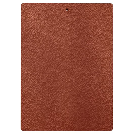 Zakelijk ingegraveerd, gepersonaliseerd leder van  klembord (Achterkant)