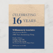 Zakelijk Jubileum - Blauwe gouduitvindingen (Voorkant)