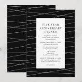 Zakelijk Jubileum Kaart (Voorkant / Achterkant)