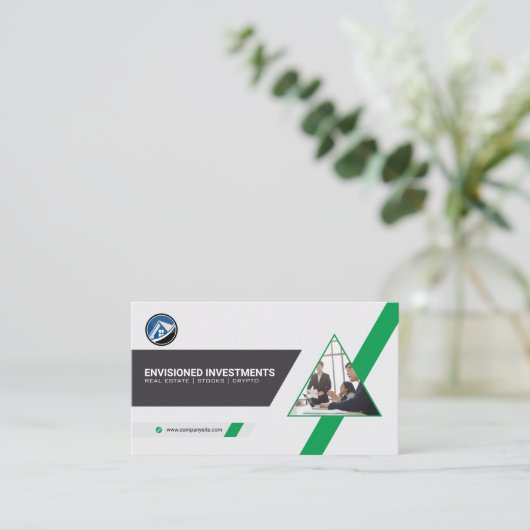 Zakelijk | Kantoor Visitekaartje (Staand voorkant)