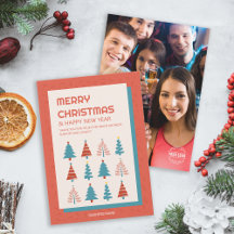 Zakelijk Kerstbedrijf Foto Logo Kerstkaart