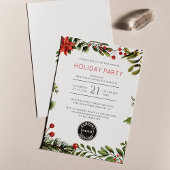 Zakelijk kerstfeest kaart