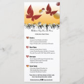 Zakelijk Lente Event Moederdag Brunch Menu (Voorkant)