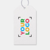 Zakelijk Logo Aangepast Klein Bedrijf Kledinglabel Cadeaulabel (Achterkant)