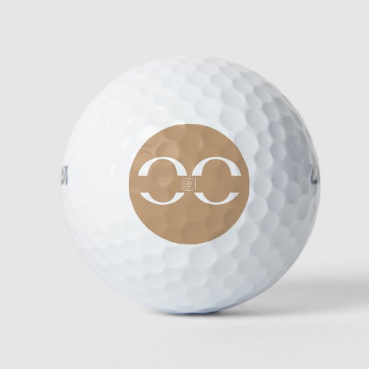 Zakelijk Logo Aangepast Ontwerp Golfballen (Voorkant)
