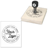 Zakelijk Logo Aangepast XXL Groot Rubberstempel (Gestempeld)