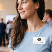 Zakelijk Logo Aangepaste Personeelsidentificatie Naambadge