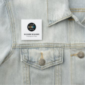 Zakelijk Logo Aangepaste Personeelsidentificatie Naamplaatje (In situ)