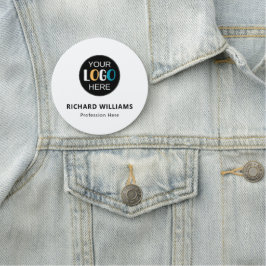 Zakelijk Logo Aangepaste Personeelsidentificatie Naamplaatje