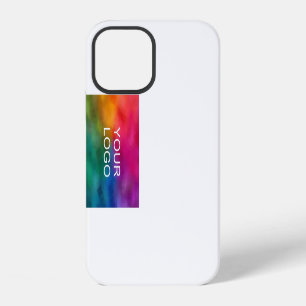Zakelijk logo aangepaste sjabloon Elegant modern iPhone 12 Hoesje