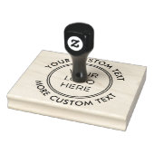 Zakelijk Logo Aangepaste Tekst Rubber Stempel (Stempel)