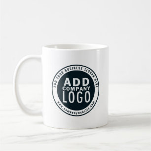 Zakelijk Logo Aangepaste Website-adres Koffiemok