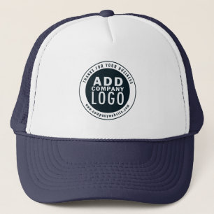 Zakelijk Logo Aangepaste Website Adres Werknemer Trucker Pet