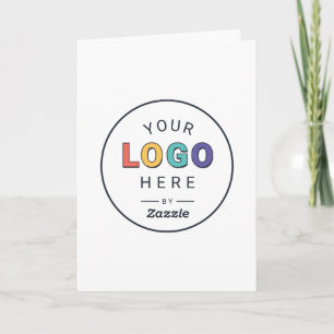 Zakelijk logo bedrijf kaart