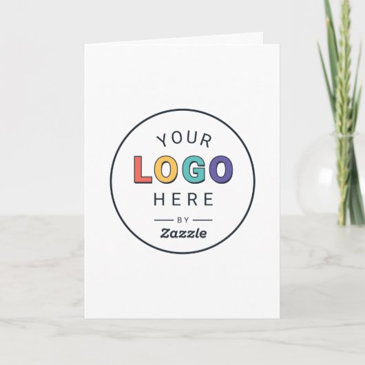 Zakelijk logo bedrijf kaart (Voorkant)