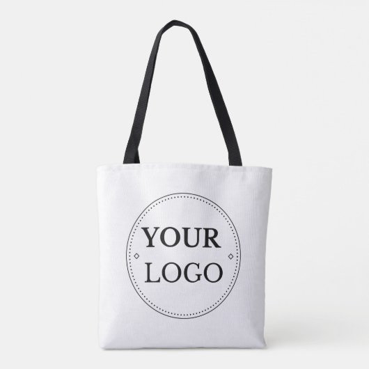 Zakelijk Logo Bedrijf Professioneel Bedrijf Tote Bag (Achterkant)